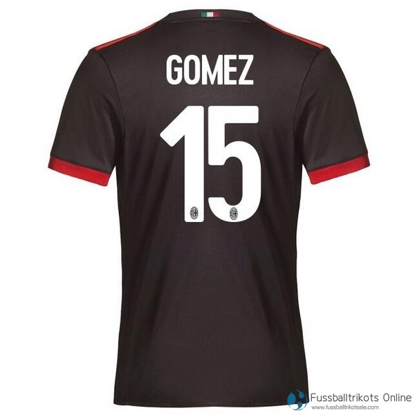 AC Milan Trikot Ausweich Gomez 2017-18 Fussballtrikots Günstig